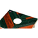 Victory Tailgate Miami Hurricanes Herringbone Design Cornhole Set