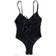 Hanky Panky Signature Lace Open Teddy Bodysuit - Black