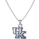 Dayna Designs University of Kentucky Pendant Necklace - Silver/Blue