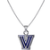 Dayna Designs Villanova University Pendant Necklace - Silver/Navy