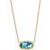 Kendra Scott Elisa Pendant Necklace - Gold/Lapis/Magnesite