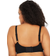 Motherhood Plus Size Seamless Clip Down Maternity and Nursing Bra Black