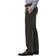 Haggar Premium No Iron Khaki Straight Fit Pant - DK Grey