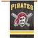 Party Animal Pittsburgh Pirates Applique Team Flag