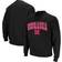 Colosseum Nebraska Huskers Arch Logo Crew Neck Sweatshirt - Black