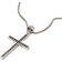 John Hardy Jawan Cross Pendant Necklace - Silver