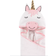 Hudson Animal Face Hooded Towel Whimsical Unicorn