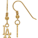 LogoArt Los Angeles Dodgers Dangle Earrings - Gold