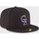 New Era Colorado Rockies Authentic Collection On Field 59FIFTY Structured Hat - Black