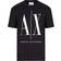 Armani Icon Logo Cotton Graphic T-shirt - Black