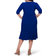 Kiyonna Whimsy Wrap Dress - Aqua