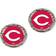 WinCraft Cincinnati Reds Logo Round Post Earrings W