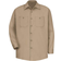 Red Kap Wrinkle-Resistant Work Shirt - Khaki