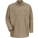 Red Kap Long-Sleeve Work Shirt - Khaki