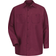 Red Kap Long-Sleeve Work Shirt - Burgundy