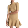 Reiss Amelia Knitted Flippy Dress - Camel