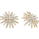 David Yurman Starburst Stud Earrings - Gold/Diamonds