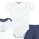 Hudson Bodysuit and Pants 3-Piece Set - Navy Clouds (10153124)