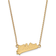 LogoArt Oakland Athletics Small Team Pendant Necklace W