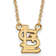 LogoArt St. Louis Cardinals Small Team Pendant Necklace W