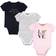 Hudson Short Sleeve Bodysuits 3-pack - Love Xoxo (10152959)