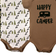 Luvable Friends Bodysuits 5-pack - Happy Camper (10130524)