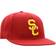 Top of the World USC Trojans Team Color Fitted Hat Men - Cardinal