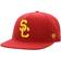 Top of the World USC Trojans Team Color Fitted Hat Men - Cardinal