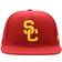 Top of the World USC Trojans Team Color Fitted Hat Men - Cardinal