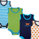 Luvable Friends Sleeveless Bodysuits 5-pack - Blue Crab (10137040)