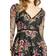 Mac Duggal Floral Lace & Sequin Long Sleeve Dress - Black Multi