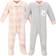 Hudson Fleece Sleep N Play 2-Pack - Girl Baby Bear (10158892)