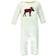 Hudson Baby Cotton Coveralls 3-pack - Moose (10117329)