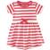 Touched By Nature Girl's Strawberry Organic Dress 2-pack - Red