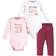 Hudson Baby Bodysuit & Pants 3-pack - Pumpkin Spice Date (10119548)