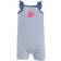 Hudson Baby Rompers 3-pack - Pink Strawberry (10116625)