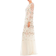 Mac Duggal Embroidered Blouson Sleeve Gown - Ivory