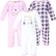 Hudson Baby Cotton Coveralls 3-pack - Girl Baby Bear ( 10117371)