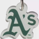 WinCraft Oakland Athletics Metallic Freeform Acrylic Keychain