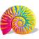 Intex Rainbow Seashell Badmadrass