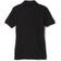 French Toast Girl's Short Sleeve Interlock Polo with Picot Collar - Black