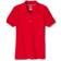 French Toast Girl's Short Sleeve Interlock Polo with Picot Collar - Red