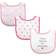 Luvable Friends Drooler Bib 3-pack Thank Heaven Girls