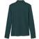 French Toast Girl's Long Sleeve Interlock Knit Polo with Picot Collar - Hunter Green