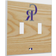 Strategic Printing Colorado Rockies Baseball Bat Design Double Toggle Light Switch Plates