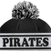 Fanatics Pittsburgh Pirates Sport Resort Cuffed Knit Hat with Pom Beanies