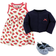 Hudson Dress, Cardigan, Shoes, 3-Piece Set - Watermelon (10155403)