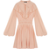 Maje Riava Ruffled Mini Dress - Pale Pink