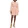 Maje Riava Ruffled Mini Dress - Pale Pink