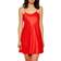 iCollection Satin Chemise - Red